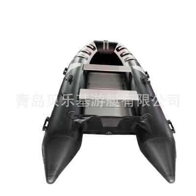 ME330橡皮艇加厚硬底皮划艇铝合金底冲锋舟多人钓鱼船厂家直营