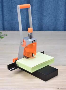 雷盛DR-40重型打孔机办公两孔双孔大型手工圆孔手动打孔器打洞器