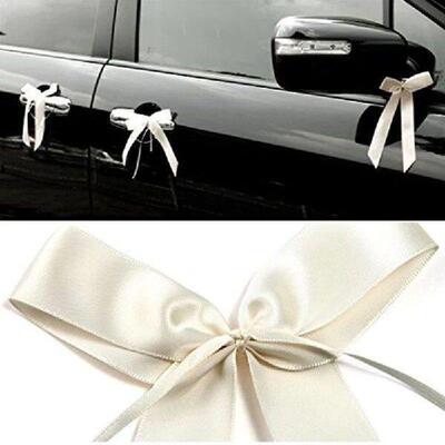 50pcs/Pack Delicate Wedding Pew End Decoration Bowknots