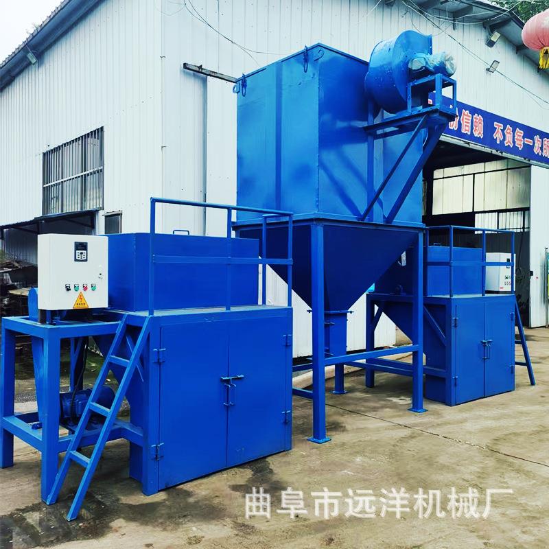 封闭式滚筒抛光机封闭式脉冲除尘铁件去氧化除锈机电动滚筒研磨机