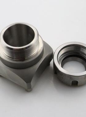 自动化夹具3锁夹具电极卡盘r座夹头快速定嘴位夹头CNC工装ER32锁