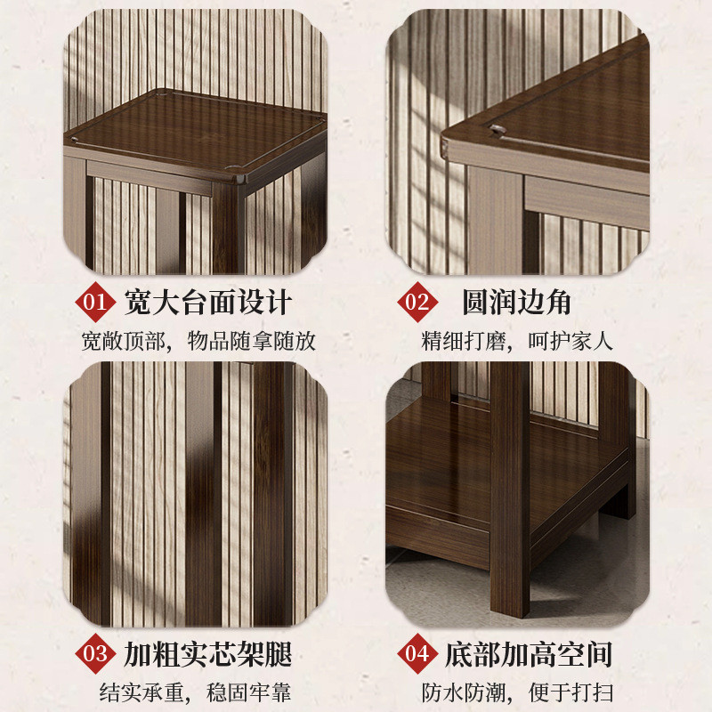 阳台落地式花架实木多层多肉花盆架花台室内客厅装饰摆件置物架