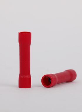 PVC全绝缘端子 BV系列长型全绝缘中间接头端子 冷压接线中接端头