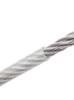 防2mm包锈-20mm包塑涂塑44256钢丝绳PVC胶颜色长度可选遮阳网大棚