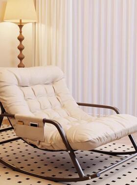 爆椅款摇摇双人可调节成人阳网台家用摇FLG摇躺椅座椅躺四季红加