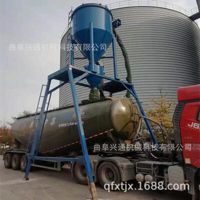邹平电厂粉煤灰装车输送机临沂气力吸灰机全自动装罐输灰机厂家