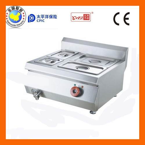 王子西厨TE-B60台式电四盆保温汤池商用600系列台式豪华组合炉