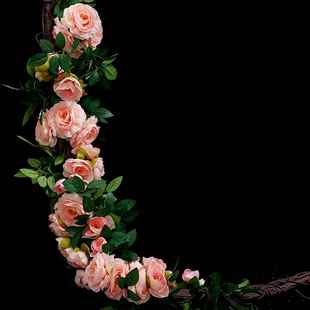 花藤空调管装饰遮挡下水管暖气管电线 线遮挡装饰美化遮丑神器悬