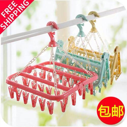 round hanger clips wind socks plastic hangers rack hooks