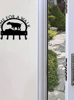 铁艺铁制工艺品金属制品步行钥匙架衣架9英寸跨境电商ebay爆款