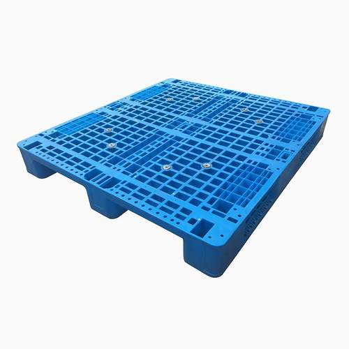 上海塑料托盘1211网格川字栈板货架川字叉车托盘蓝色