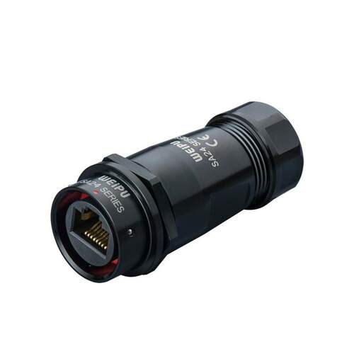 WEIPU威浦航空插头插座SA24RJ45电缆信号网口网络连接器