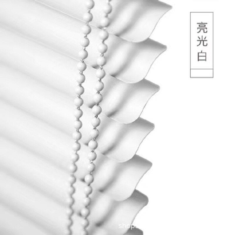 防水百叶窗帘遮阳隔热防晒pvc百叶帘公室厂房阳台客厅百叶窗帘