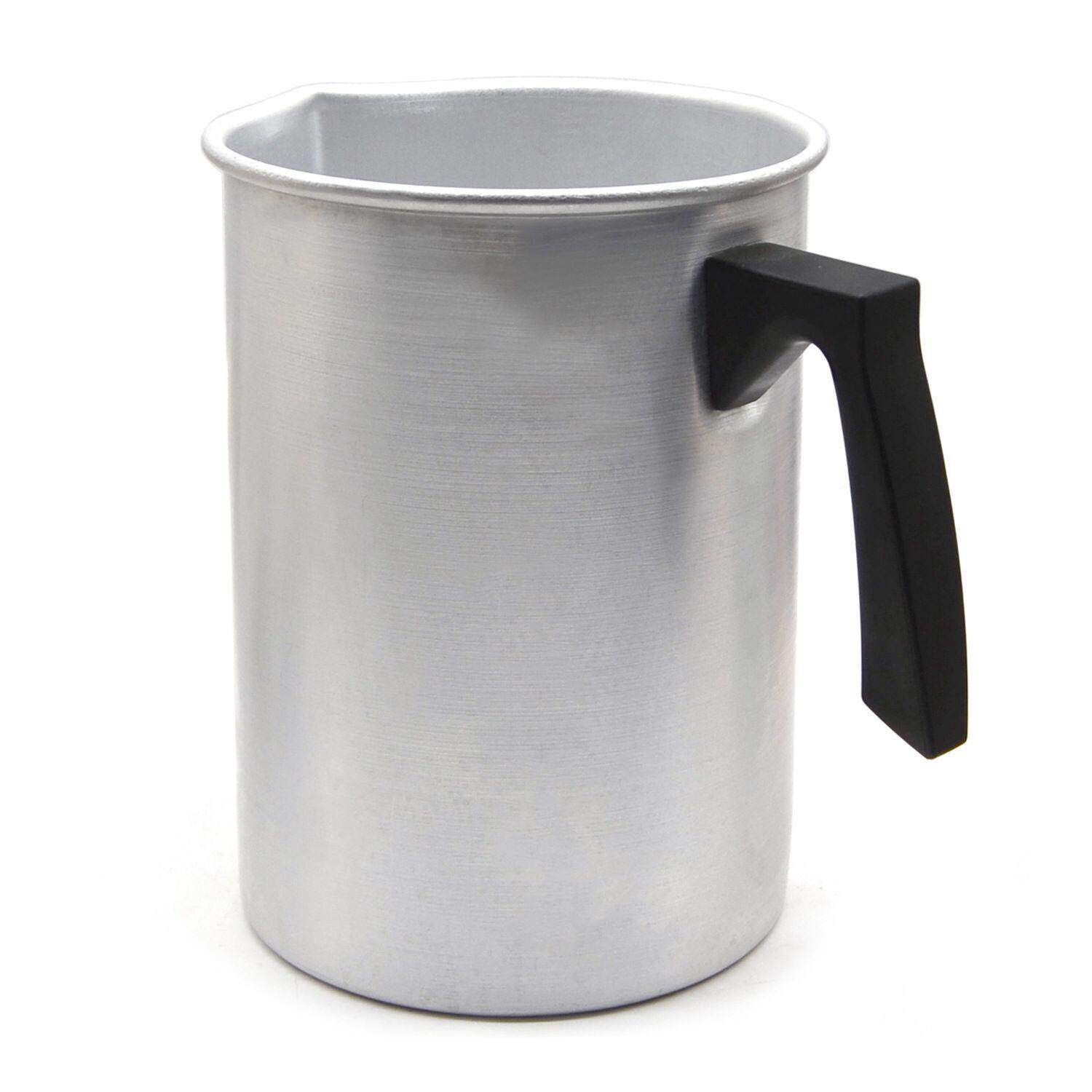 跨境化蜡壶 黑柄款3L融蜡杯 DIY蜡烛材料工具 蜡油融化调色锅 3升