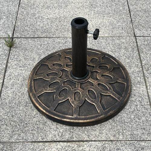 树脂底座遮阳伞固定底座中柱伞室外遮阳伞水泥底座雨伞底座支架