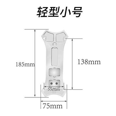 传感器支架固定压力敏振动电子灌装货架无人称重铝铸安装体重配