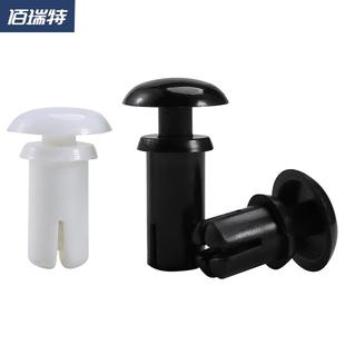 固定塑料卡扣R形 尼龙铆钉按压式 型PC板塑胶子母铆钉R2R3R4R5R6