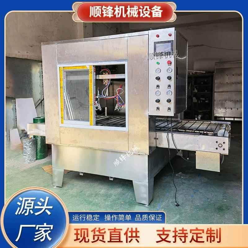 线上往复机自动喷漆机表面喷油往复机配套隧道炉烘烤一体喷涂线