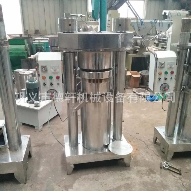 新型芝麻液压香油机商用油坊流动式大中小型全自动茶籽核桃榨油机