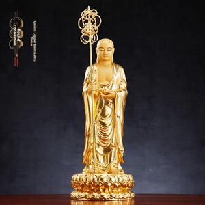 采购产品优质地藏菩萨佛像，金身，家居拜拜，铜雕，九华山地藏菩