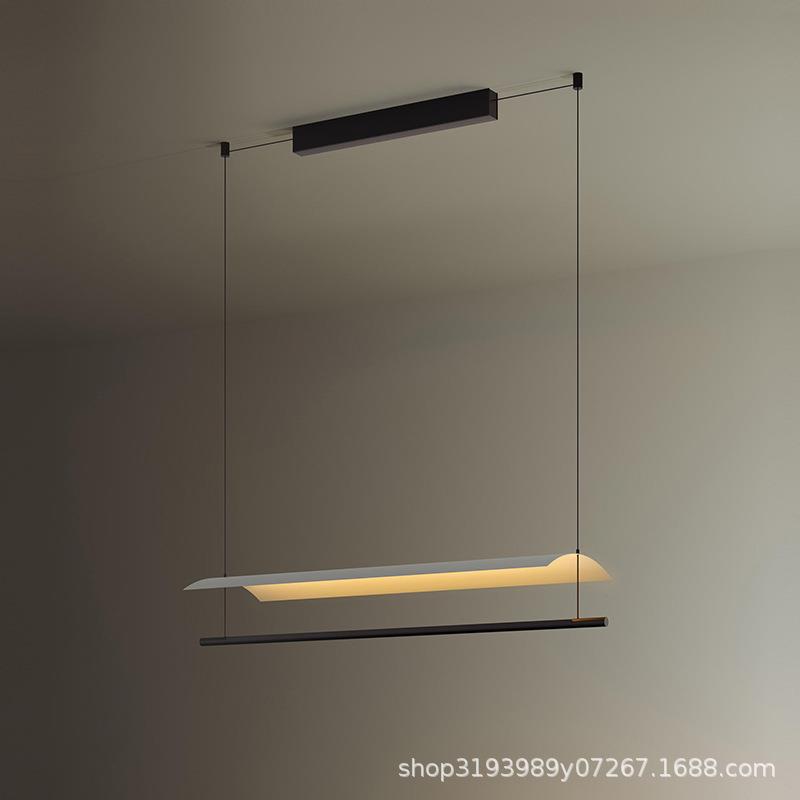 现代吊灯极简餐厅吧台前台接待处餐厅岛台售楼部设计师艺术吊灯