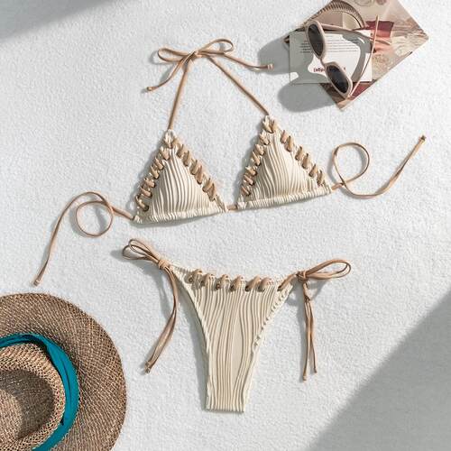 Swimsuit women bikini camisole triangle pants women beach