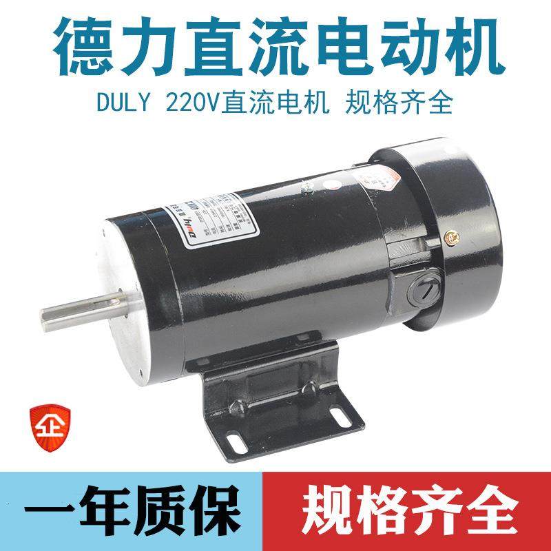 VPN芜湖德力DULY立式30W永磁直流电机ZYT22-22018袋机马卧达制220