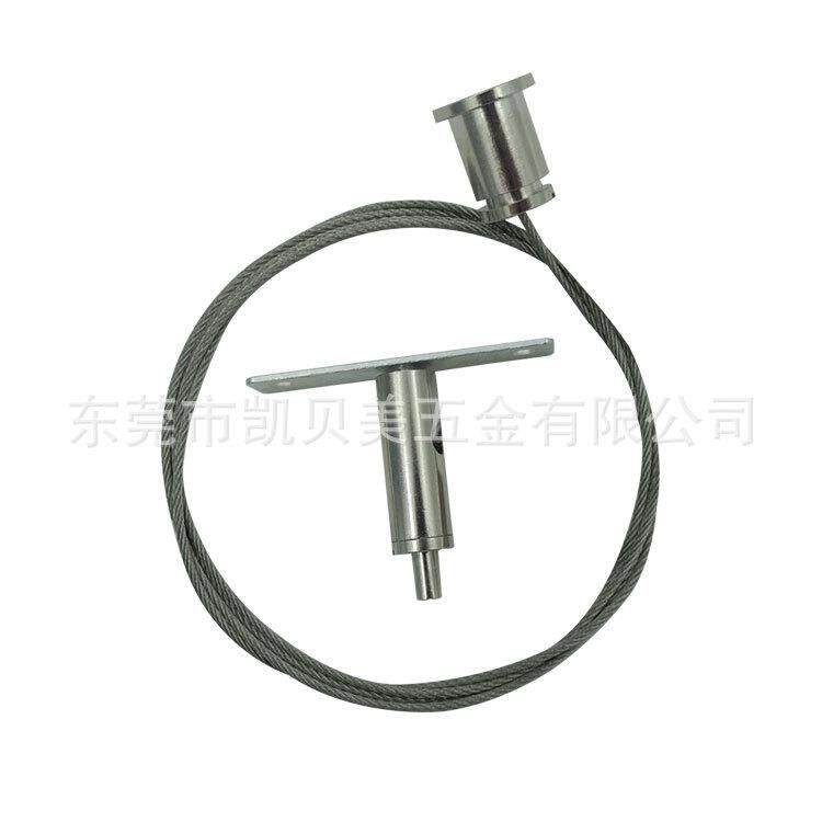 轨道吊线组灯饰五金配件锁线器木质天花件小五金车件钢丝绳