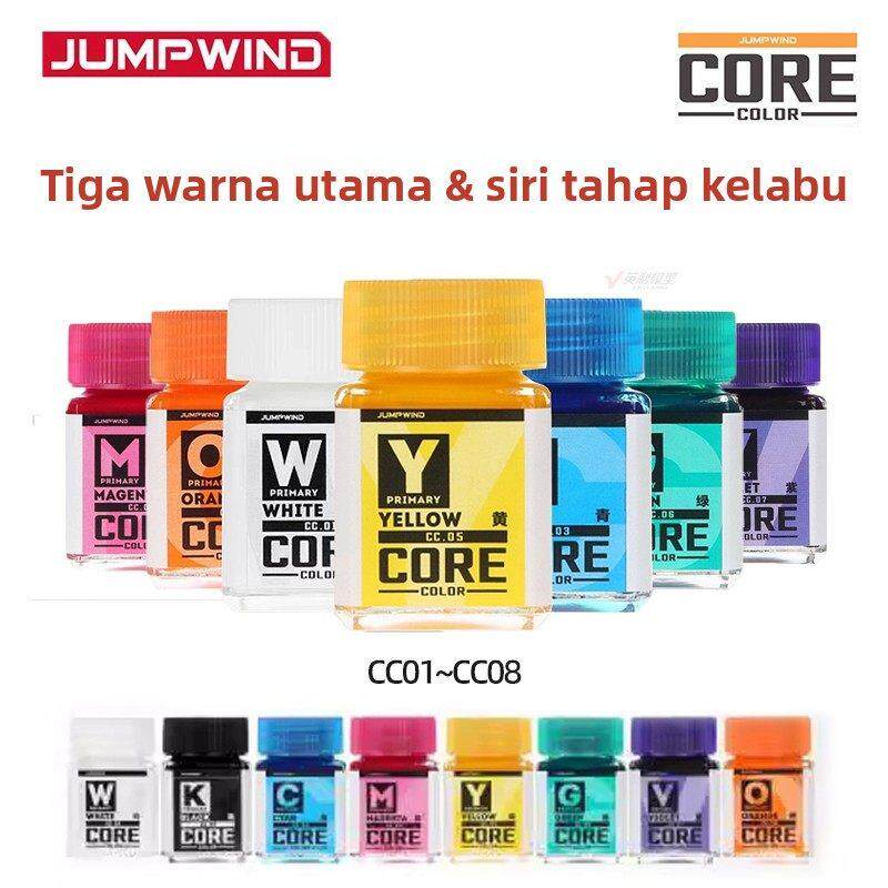 √ 英利 匠域 高阶模型涂装专用漆 CORE COLOR 三原色&灰阶系列