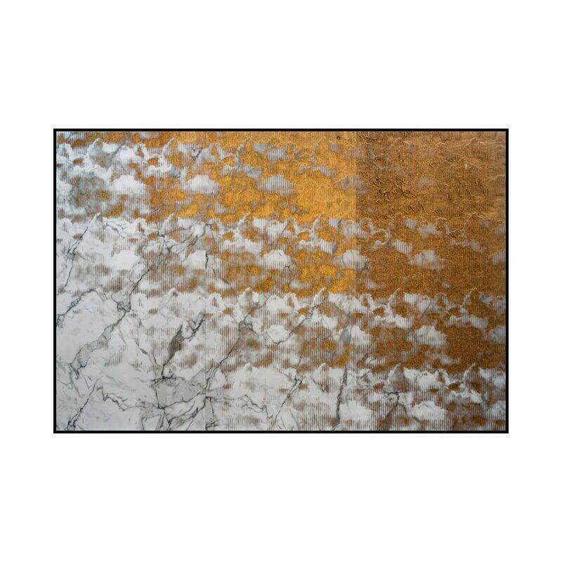 现立体感肌理布油画现轻奢客厅装饰画抽象沙发背景墙挂画