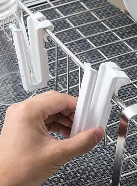 2Pcs Cup Hanging Rack Wall-mounted Upside-down Draining Cup