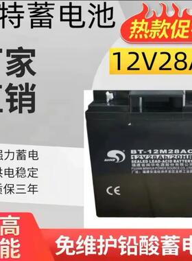 赛特蓄电池BT-12M28AC免维护12V28Ah/20HRUPSEPS消防直流屏太阳能