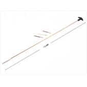 2V064.5 6.35MM钢丝清洁管刷疏通清洁工具毛细铜管刷通条 5.5