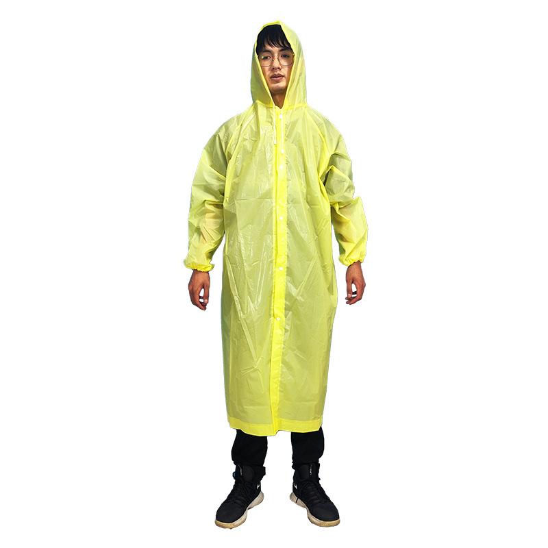 PEVA盛科束口男女雨衣旅游雨衣