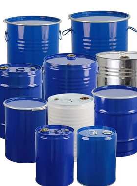 加厚20L/25L/30L/35L/50L/60L/100L/120公斤汽柴油铁皮圆化工铁桶