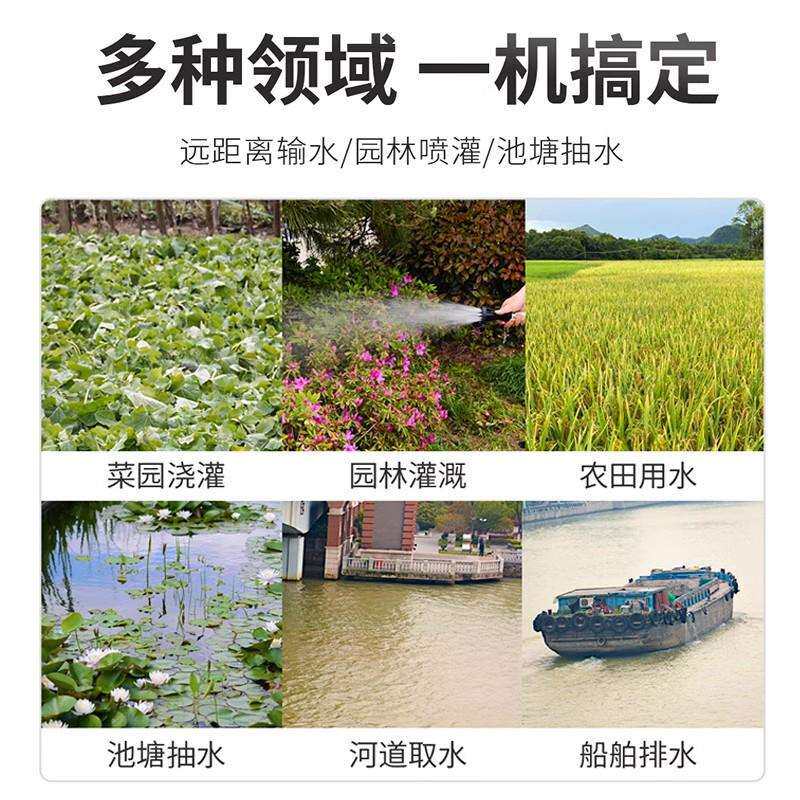 名磊充电式浇菜抽水泵浇水机户外浇地农用灌溉抽水机农村浇菜神器