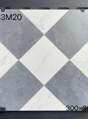 新款直销轻奢灰色00x00卫生间瓷砖厨房墙面砖名宿庭院阳台地砖 防