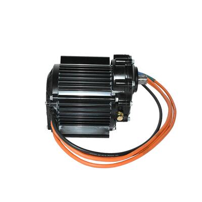QSMOTOR中置电机全顺QS120 60H 2000W ATV永磁无刷中驱动减速电机
