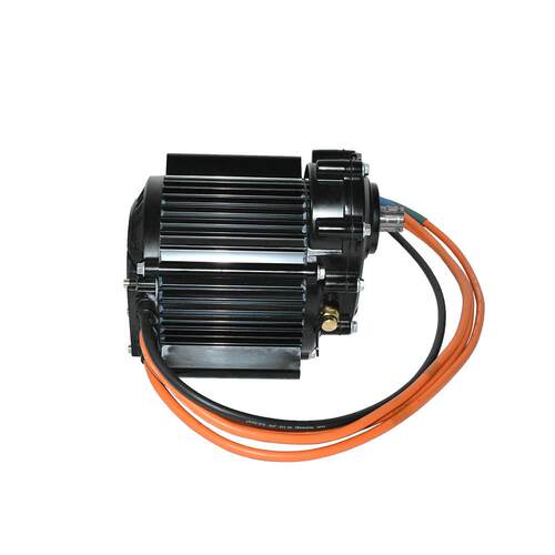 QSMOTOR中置电机全顺QS120 60H 2000W ATV永磁无刷中驱动减速电机