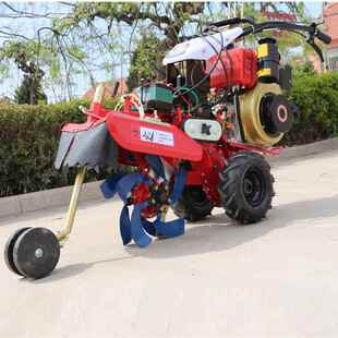 小四驱旋微耕机汽油旋机BXB田园管理机开沟机型农前用耕大葱培土