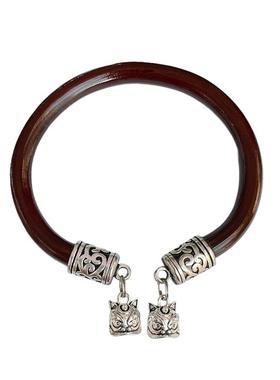 正品西然正品鸡血手镯女吊坠款男藏银铃铛天镯情藤侣民族风木质饰