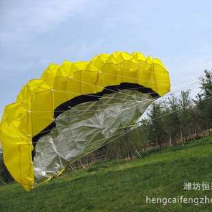 批发潍坊风筝软体风筝特技伞双线伞风筝