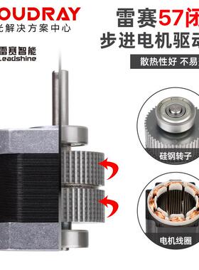 3YV5雷赛57闭环步进电机大扭矩57CME06/57CME23原装智能驱动器CL5