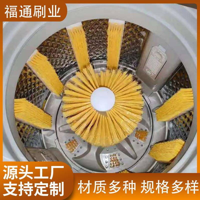 干洗店洗鞋店滚筒洗鞋机毛刷工业全自动水洗机侧壁毛刷生产厂家