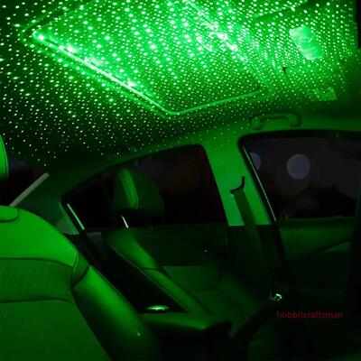 Mini LED Car Roof Star Night Light Projector Atmosphere Gala