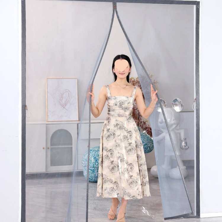 2025新款高档防蚊门帘大门夏季家用纱窗纱门磁吸条强力磁性自粘沙,居家布艺,定制窗帘,淘宝优惠券,粉丝福利购,淘宝优惠卷