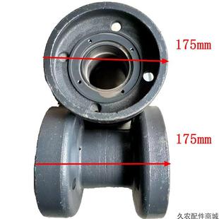 艾禾旋耕机支重轮收割机底盘承重轮打田机配件X2X3X5a9新款18-23