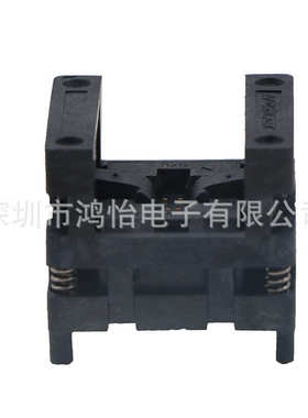 DFN8-1.27(5*6)mm下压测试座 耐高温老炼测试夹具老化座 烧录夹具