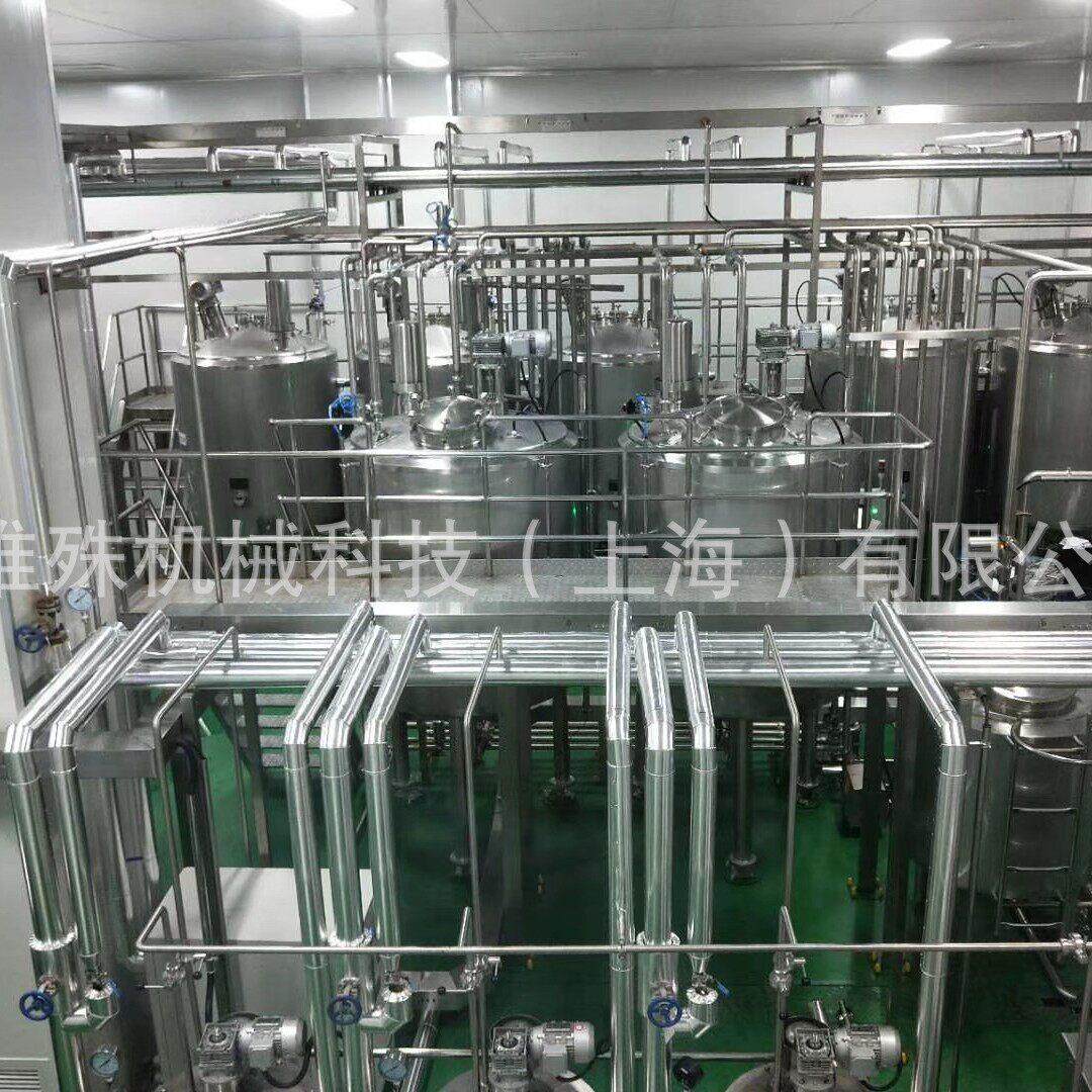 全自动牛奶生产线小型巴氏鲜奶加工杀菌设备酸奶饮料生产线成套