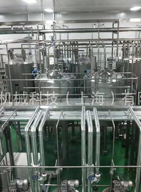 全自动牛奶生产线小型巴氏鲜奶加工杀菌设备酸奶饮料生产线成套